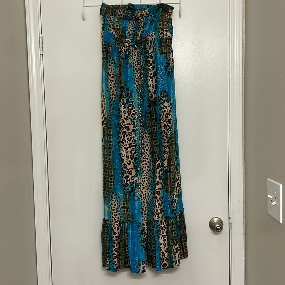 Women’s Strapless Long Dress